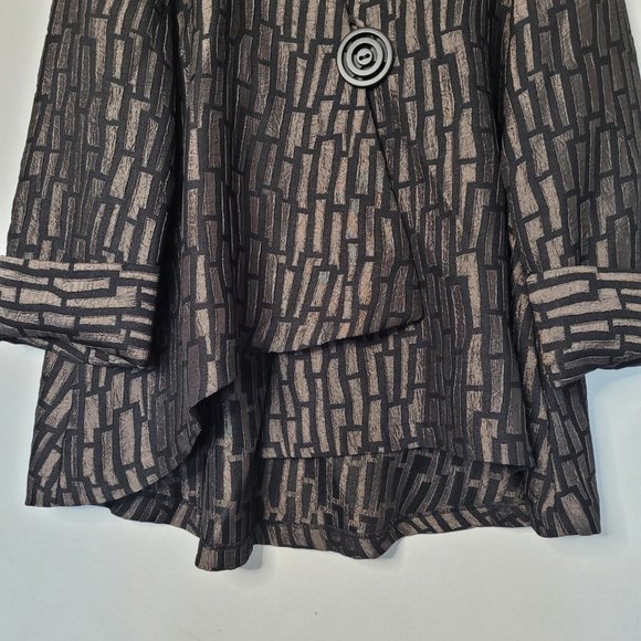 JOSEPH RIBKOFF Motif Jacket Blouse Size 10 - Picture 4 of 11